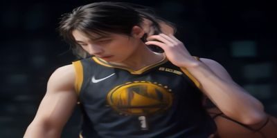 NBA 季后赛球员在球场上跳起扣篮，观众席人山人海灯光炫目，开运体育篮球资讯配图
